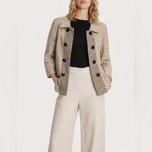 Worth NYC Black/White/Gray Blazer Jacket